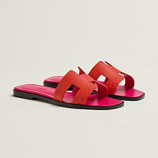 Orange sandals deals